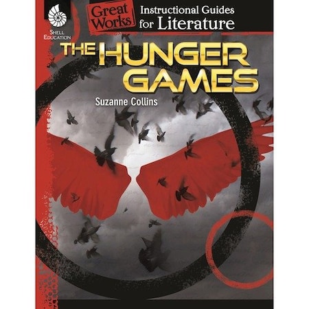 Shell Education Teacher Created Materials Guide:The Hunger Games, 72-Pg, Grade 4-8, 8-1/2inWx11inH, MI SHL40225